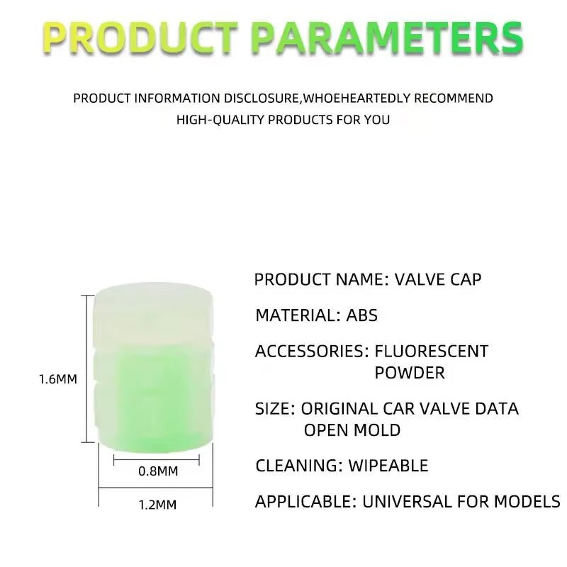 Luminous Valve Stem Caps™ 8PCS