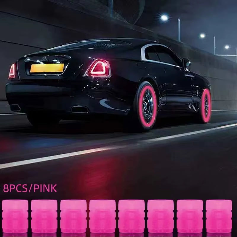 Luminous Valve Stem Caps™ 8PCS