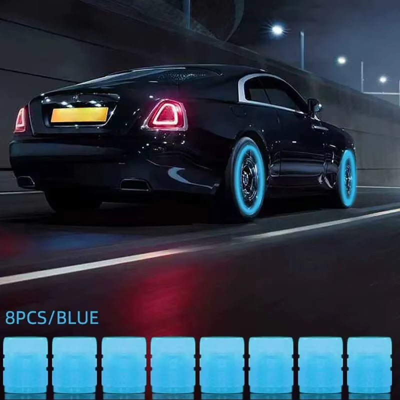 Luminous Valve Stem Caps™ 8PCS