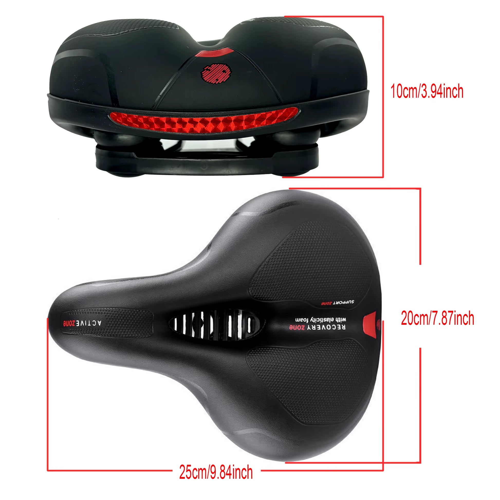 Breathable Bike Saddle™ Shock Absorbing
