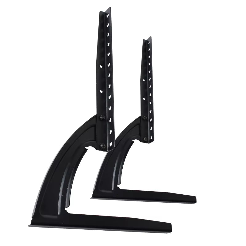 Universal Table Top TV Stand Pedestal for 26-65 Inch Lcd/Led/Plasma Tvs, TV Stand Legs for Screen Monitor Bracket DZ77