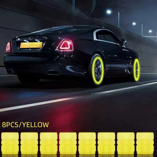 Luminous Valve Stem Caps™ 8PCS