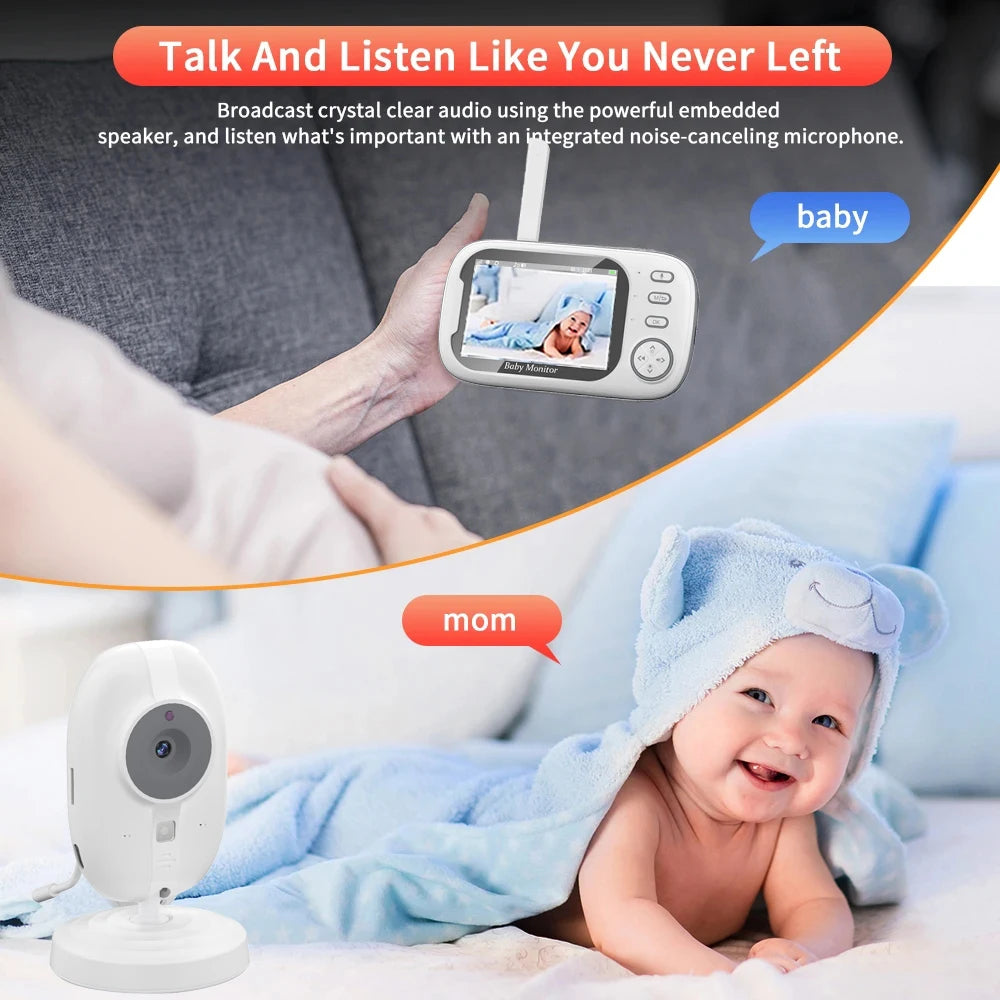 Wireless Baby Monitor™ 3.5 Inch with Audio