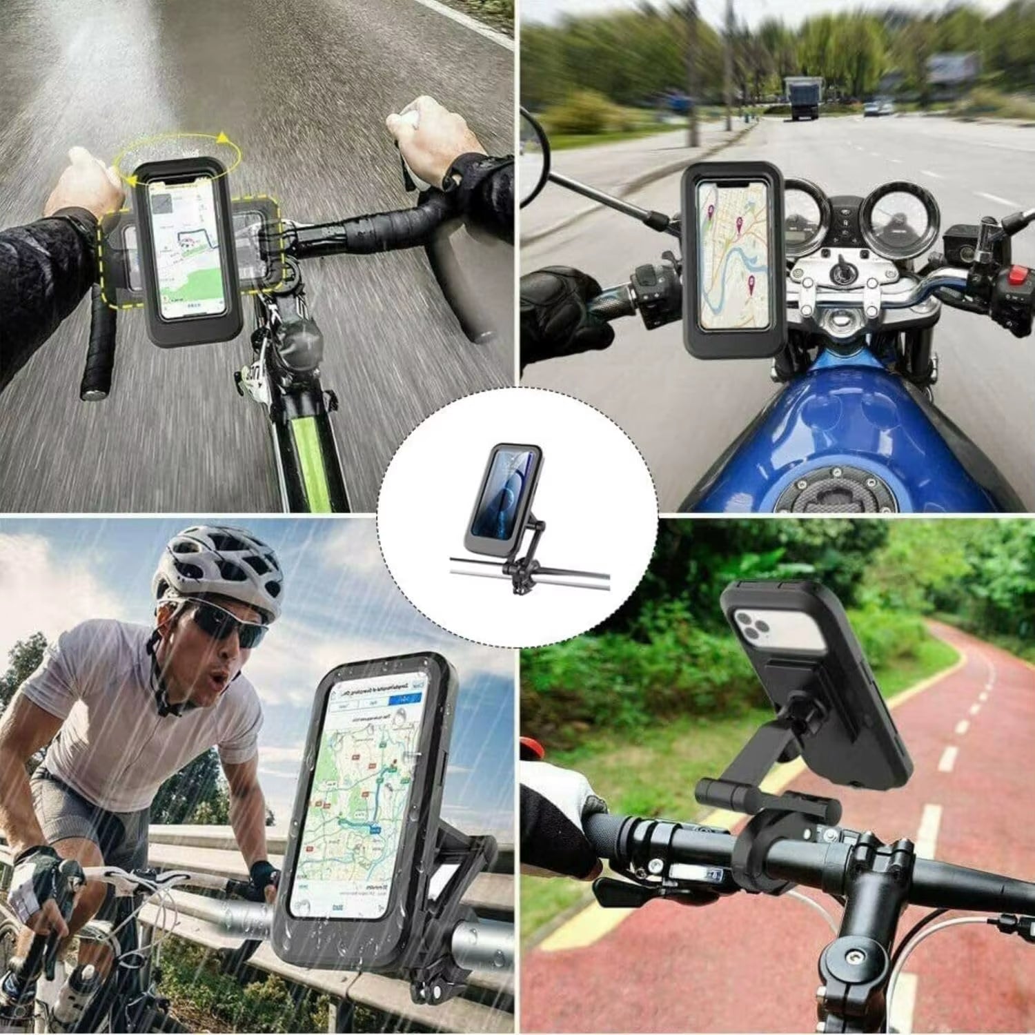 RideGrip™ Waterproof Phone Mount