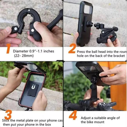 RideGrip™ Waterproof Phone Mount