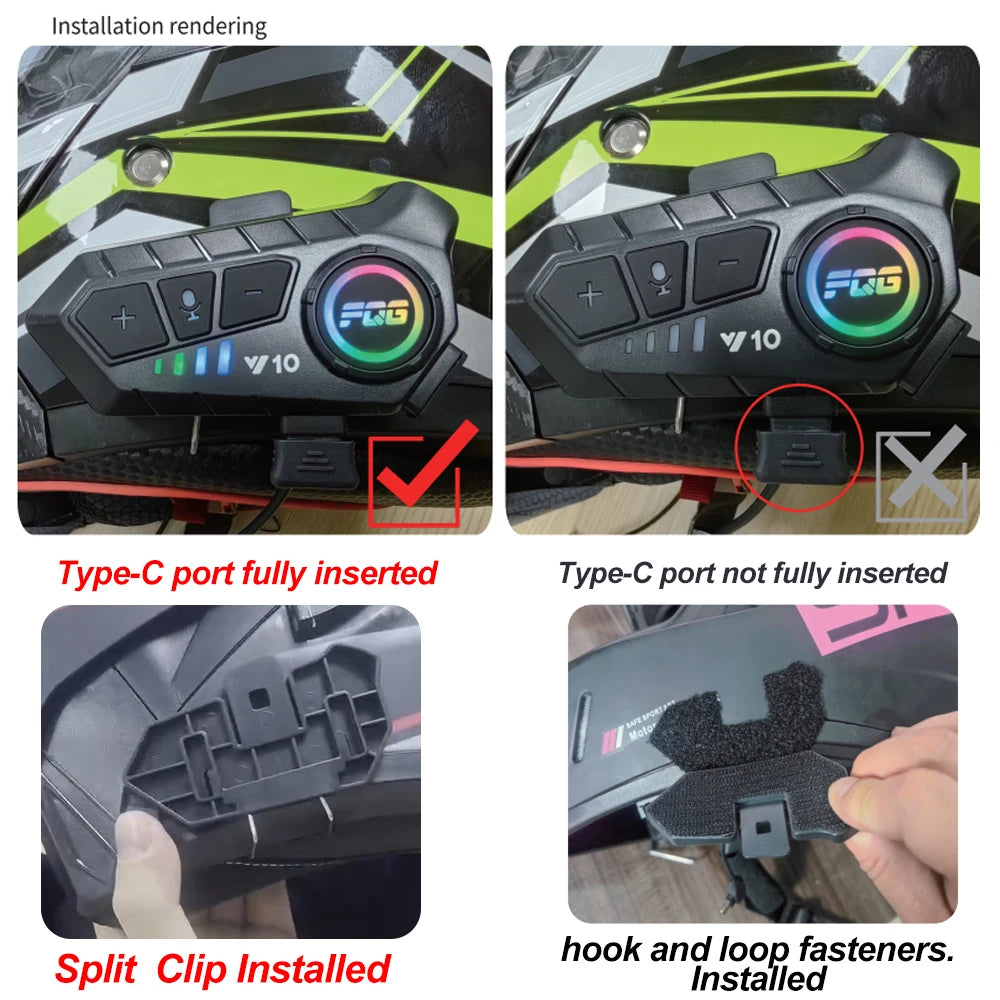 Helmet Bluetooth Headset™
