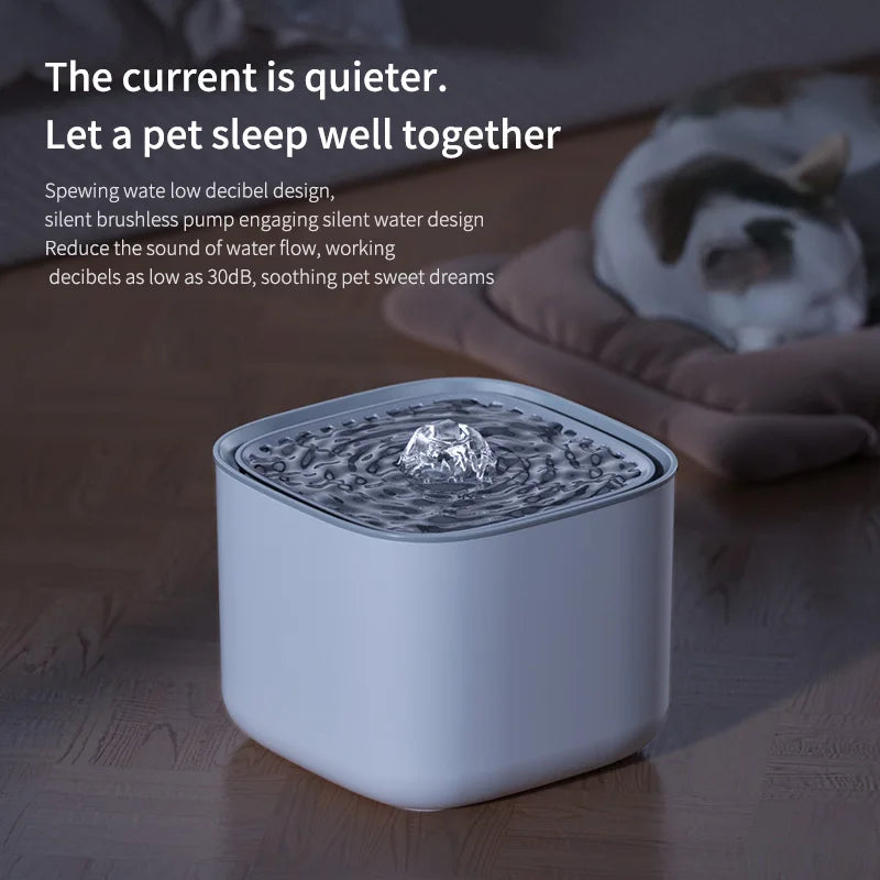 Cat Water Fountain™ 3L Auto Filter