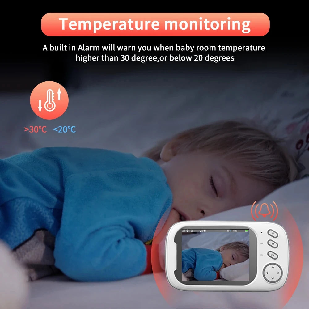 Wireless Baby Monitor™ 3.5 Inch with Audio