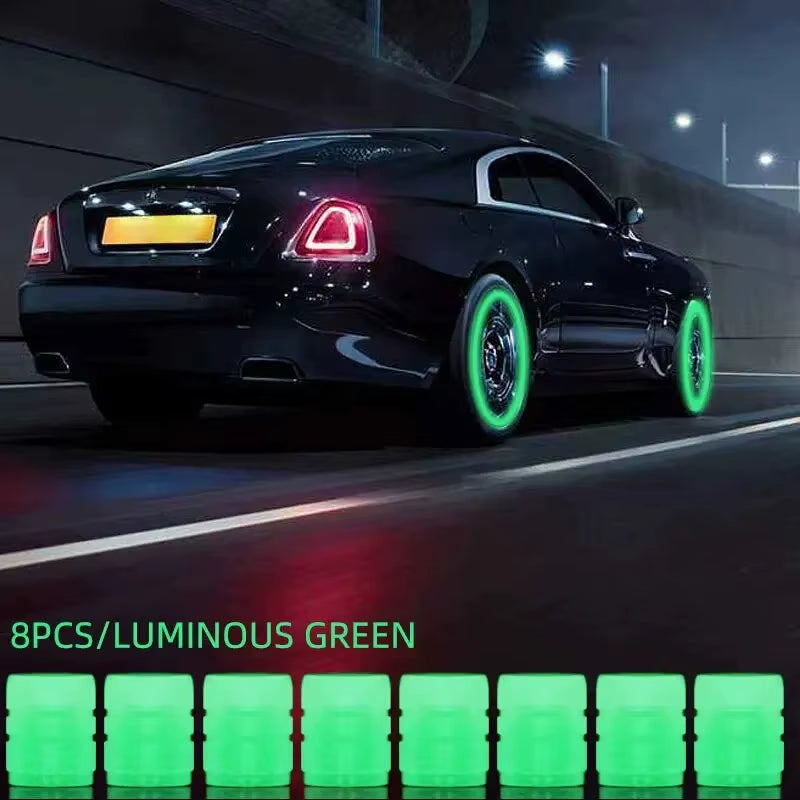 Luminous Valve Stem Caps™ 8PCS
